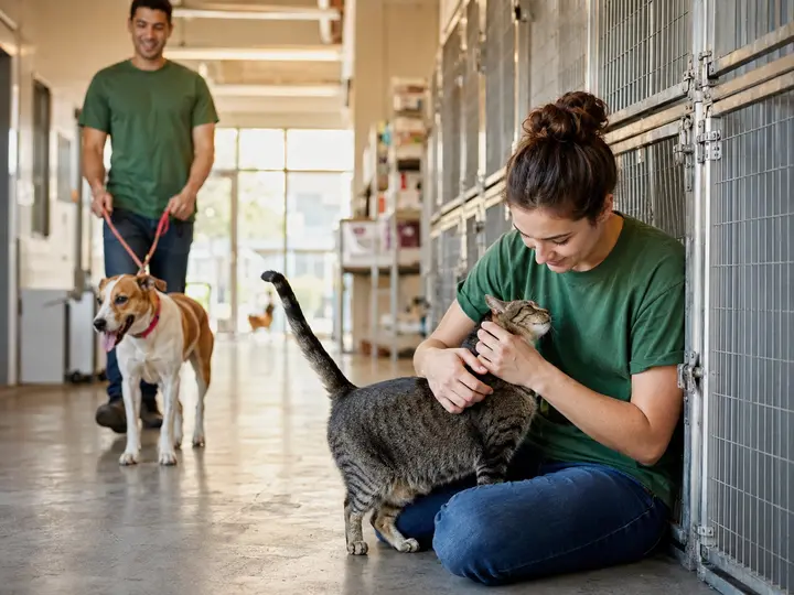 Volunteer at an Animal Shelter experience