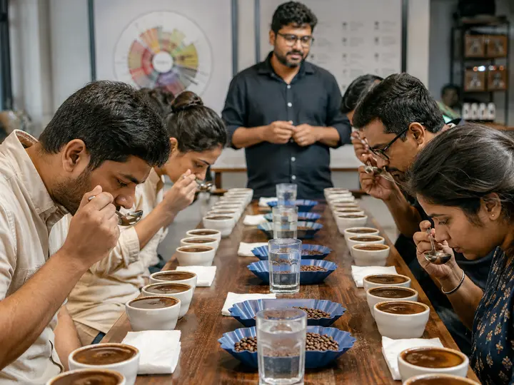 Try Coffee Cupping experience