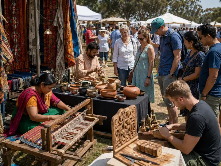 Visit a Crafts Fair experience