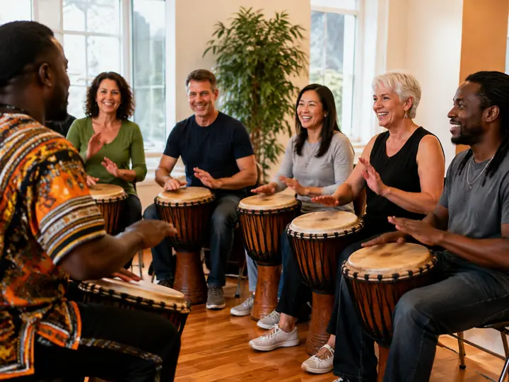 Learn Djembe or Another Instrument experience