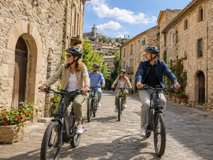 Take an E-Bike Heritage Ride experience