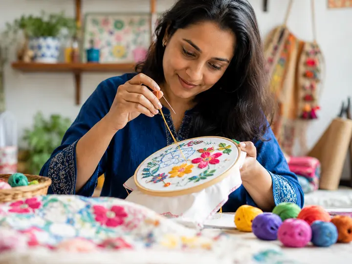 Learn Embroidery or Appliqué experience