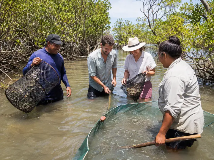 Catch Fish or Crabs in an Estuary experience