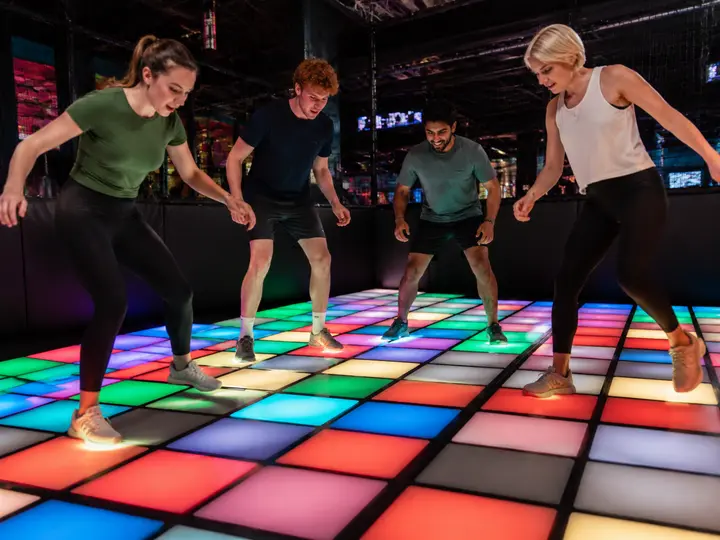 Try Interactive-Floor Games experience