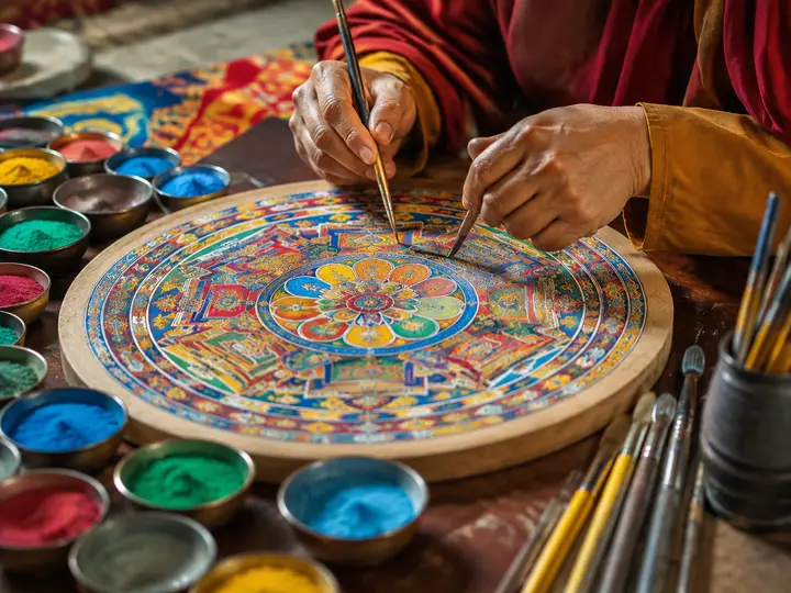 Create Mandala Art experience