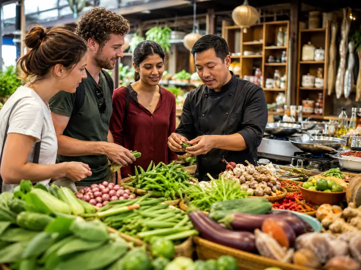 Take a Market-to-Cooking Class experience