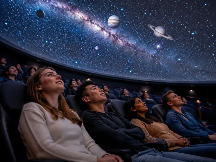 Watch a Planetarium Sky Show experience