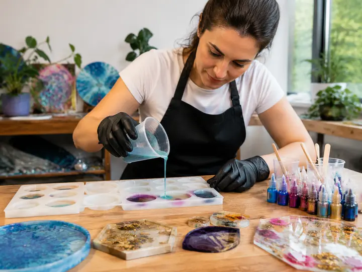 Make Resin Art experience