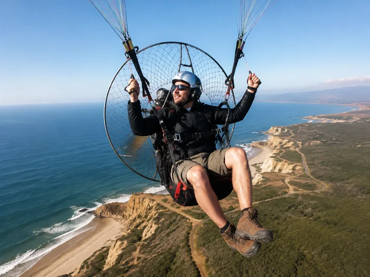 Try Paramotoring experience
