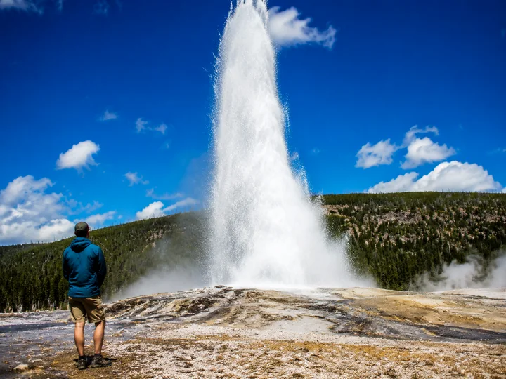Watch a Geyser Erupt experience