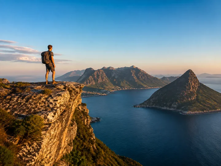 Stand on a Dramatic Cliff experience