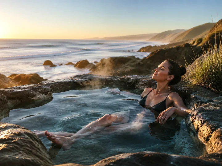 Soak in Natural Hot Springs