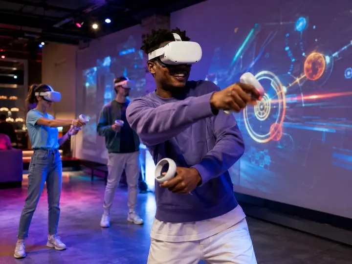 Play AR/VR Games experience