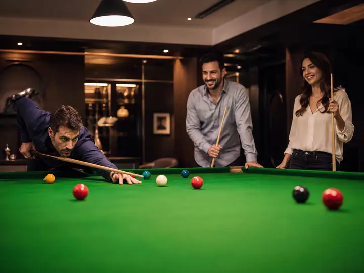 Play Snooker or Billiards experience
