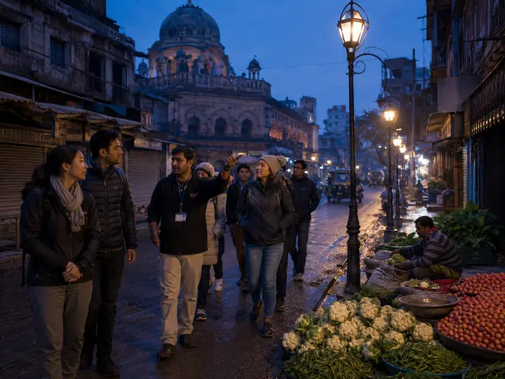 Explore a City Before Dawn experience