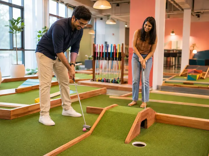 Play Mini Golf experience