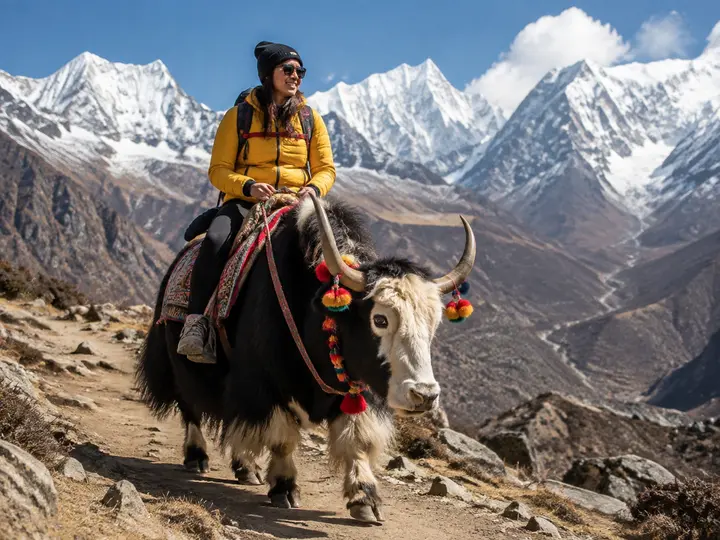 Ride a Yak experience